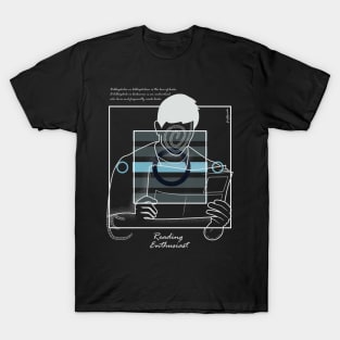 Reading enthusiast version 4 T-Shirt